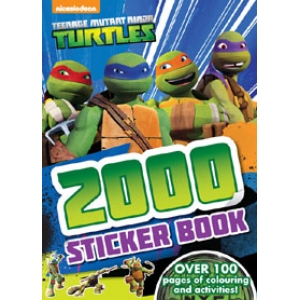 TEENAGE MUTANT NINJA TURTLES 2000 STICKERS BOOK